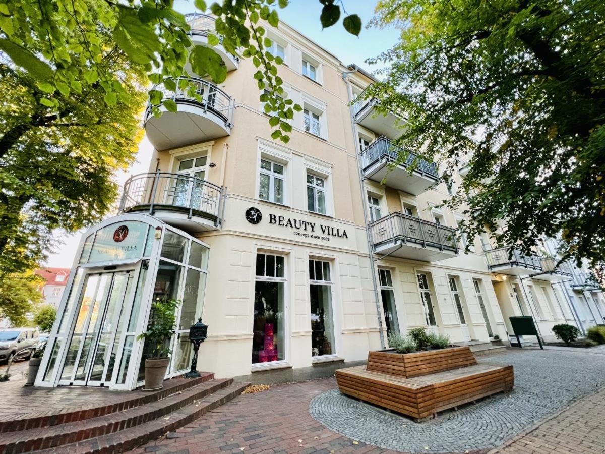 Kajuete, Direkt Am Kurpark Apartment Rostock Exterior photo